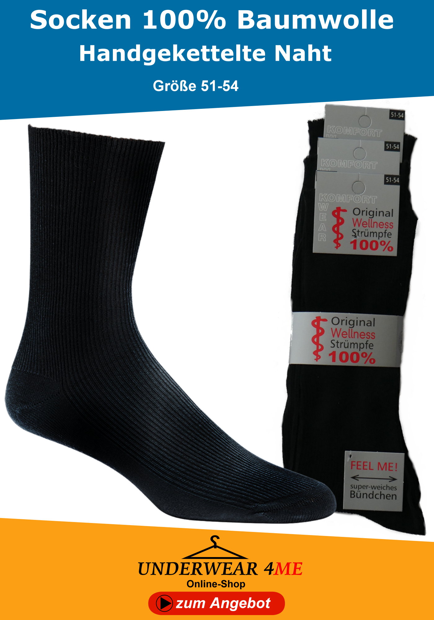 Socken_100_Baumwolle_ohne_Gummidruck_schwarz_51-54