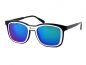 Preview: Vintage Kinder-Sonnenbrillen mit verspiegelten Gläser UV400 Schutz