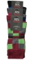 Preview: Herren Socken 50-52 XXL Übergröße RS. Harmony „Zauberwürfel“ 3 Paar mit Softrand
