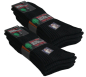 Preview: 10 Paar Baumwollsocken Schwarz 47-50 Herren Wellness-Socken