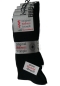 Preview: Herrensocken ohne Gummi Schwarz 43-46