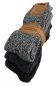 Preview: Norwegersocken Heern in Melange-Farben Schwarz-Anthrazit-Indigo