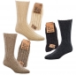 Preview: Wollsocken für Damen 100% Virgin Wool Socken Warm & Weich | 2 Paar dicke Wollsocken