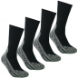 Preview: Trekkingsssocken 39-42 Schwarz