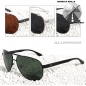 Mobile Preview: Polarisierte Sonnenbrille Herren Pilotenbrille Polarex™ | Gestell aus Aluminium