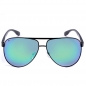 Preview: Polarisierte Sonnenbrille Herren Pilotenbrille verspiegelt mit UV 400 Schutz | Gestell aus Aluminium