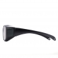 Mobile Preview: Polarisierende Überzieh-Sonnenbrille UV400 für Brillenträger | Breite Bügel inkl. seitlicher Gläser