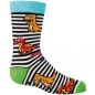 Mobile Preview: ABS-Socken Kinder mit Motiv Dinosaurier aus Vollfrottee | 3 Paar Größe 19-22 23-26 27-30 31-34