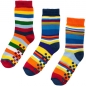 Mobile Preview: ABS-Socken Kinder mit Motiv Ringel aus Vollfrottee | 3 Paar Größe 23-26 27-30 31-34 35-38 39-42