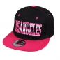 Preview: Basecap „LOS ANGELES" Damen Cap Schwarz-Pink
