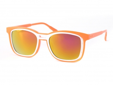 Vintage Kinder-Sonnenbrillen mit verspiegelten Gläser UV400 Schutz