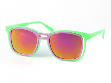 Vintage Kinder-Sonnenbrillen mit verspiegelten Gläser UV400 Schutz