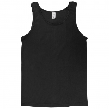 Damen Vollachsel-Hemd Feinripp in Schwarz aus 100% Baumwolle | 2er Pack Damen Unterhemd