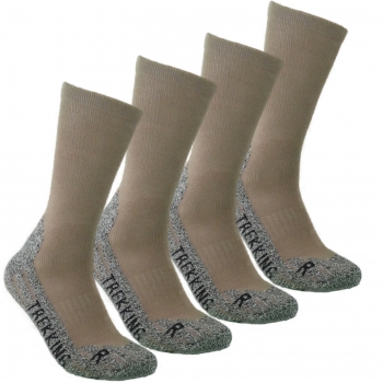 Trekkingsssocken 47-50 Camel