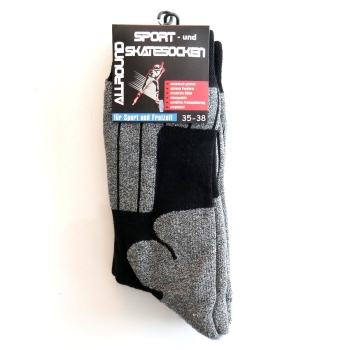 Skatersocken Größe 35-38
