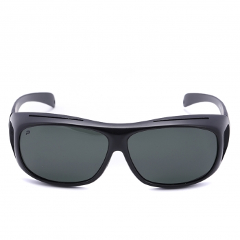 Polarisierende Überzieh-Sonnenbrille UV400 für Brillenträger | Breite Bügel inkl. seitlicher Gläser