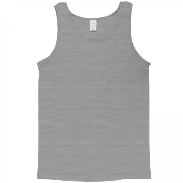 Damen Unterhemd Grau-Melange 