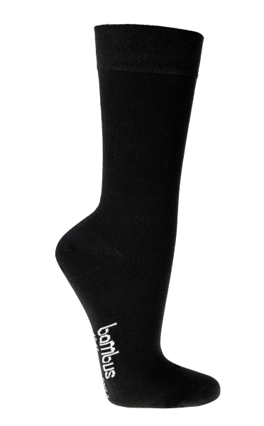Herrensocken 47-50 Schwarz Viscose Socken "Bambus" 3 Paar XXL Übergröße