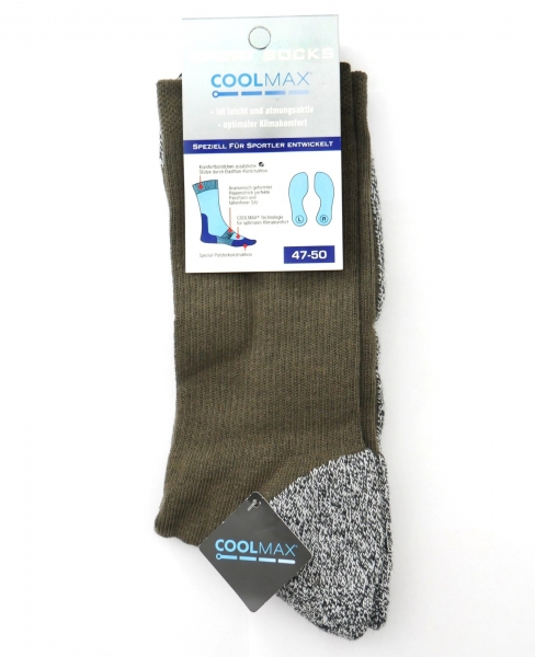 Trekkingsssocken 47-50 Khaki