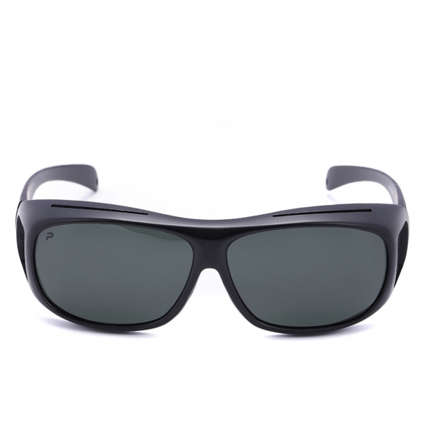 Überzieh-Sonnenbrille UV400 Polarisierend für Brillenträger | Breite Bügel inkl. seitlicher Gläser