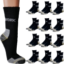 Arbeitssocken Herren Gr. 51 52 54 Socken Übergröße 12 Paar Spitze & Verse verstärkt