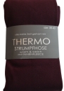 Thermo-Strumpfhosen Damen Bordeaux 38/40 40/42 42/44 44/46 Winter Strumpfhose