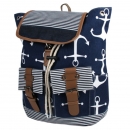 Damen Rucksack mit Anker-Motiv