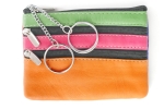 Schlüsseltasche Echt Leder Multicolor Schlüsseletui